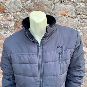 Lee cooper mixed fabric padded jacket on sale