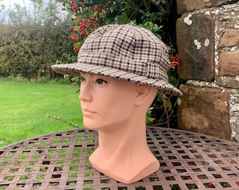 CHAPEAU BARBOUR - chapeau vintage Barbour Tweed check Deerstalker ou Country Squire parfait pour toutes les activités de plein air et les tâches de promenade de chien