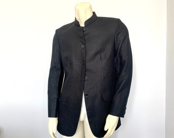 1960s Style Jacket - Much loved 60s Carnaby Street style Mandarin Nehru  Collar Jacket Very MOD Beetles Kinks