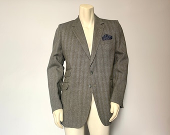 ENGLISH HACKING Jacket Superior Tweed Old School Hacking Jacket by London Maker John G Hardy Royal by Royal Appointment