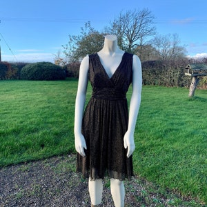 ELEGANT PARTY DRESS / Ladies Evening or party Dress  perfect for the Festive Season Evenings out! - Size 12