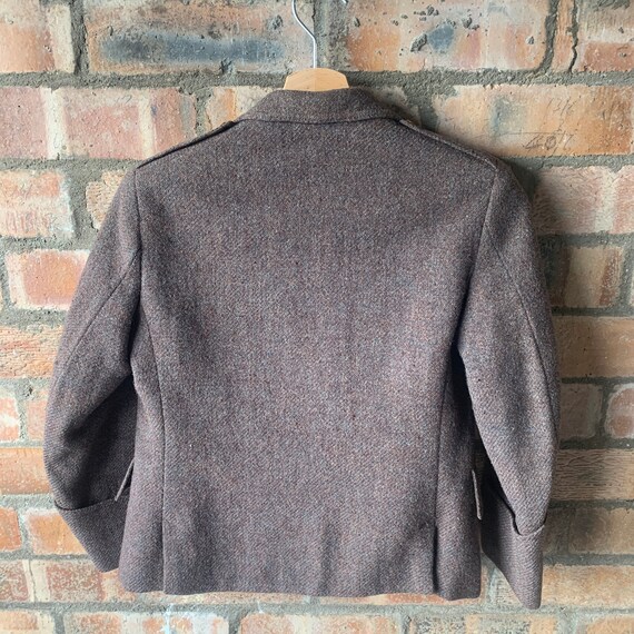 Scottish Argyle Jacket - Highland Tweed Kilt Jacket - Children's Size Small