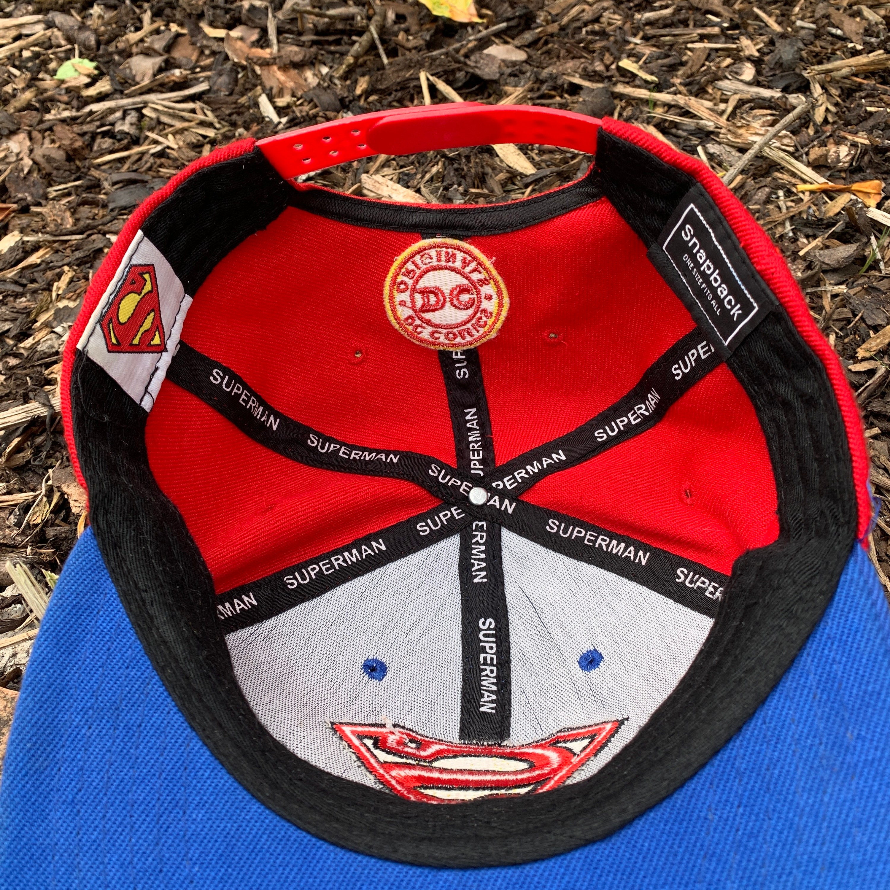 Dc Hats For Men DC Comics Superman Snapback Hat Adjustable