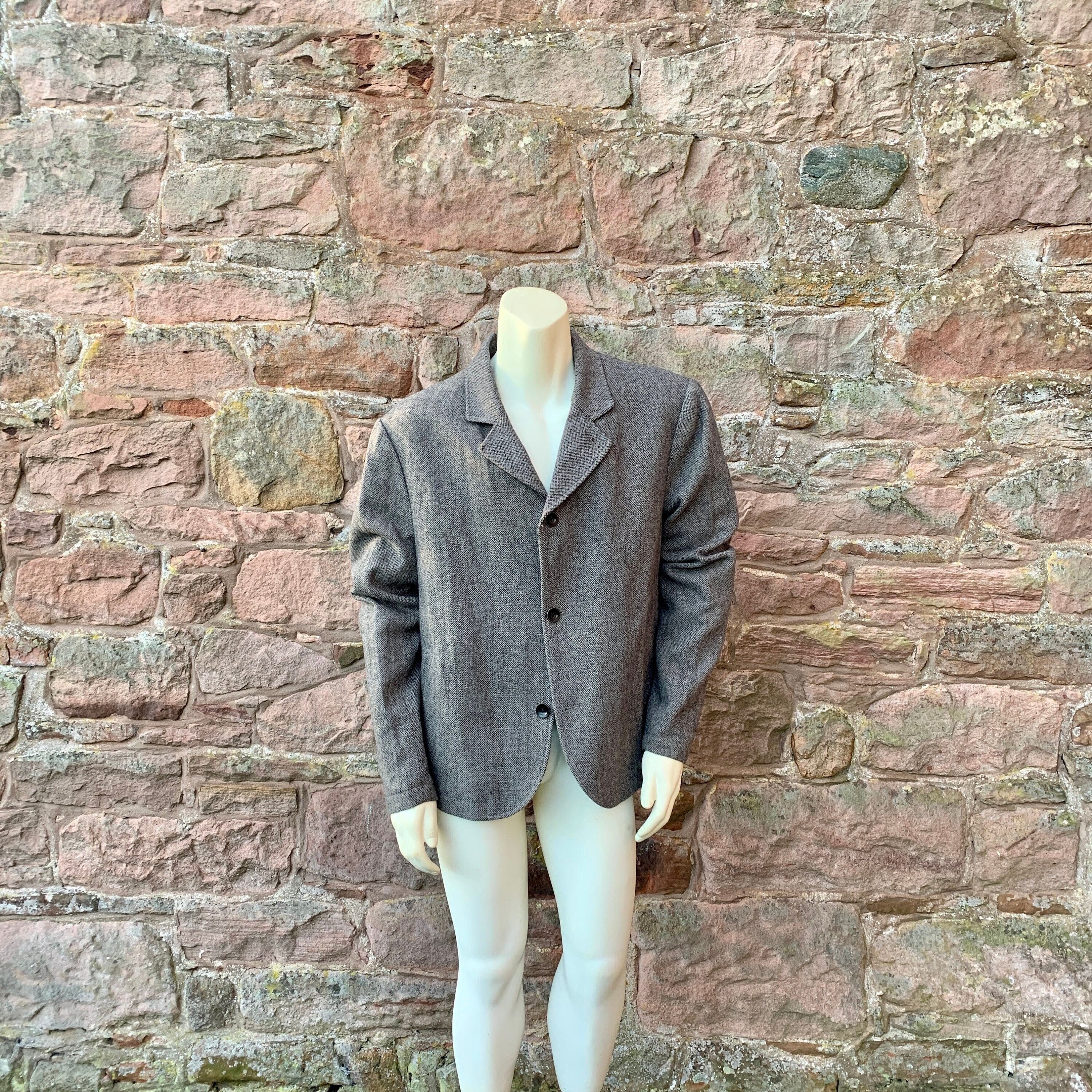 Men's JACKET by Farah Vintage / A Classic Grey 2 Button - Etsy