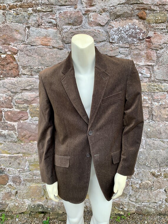 Retro 2 Button Velvet Cord Sports or Hacking Jacket by Oakman Simply  Stunning - Etsy