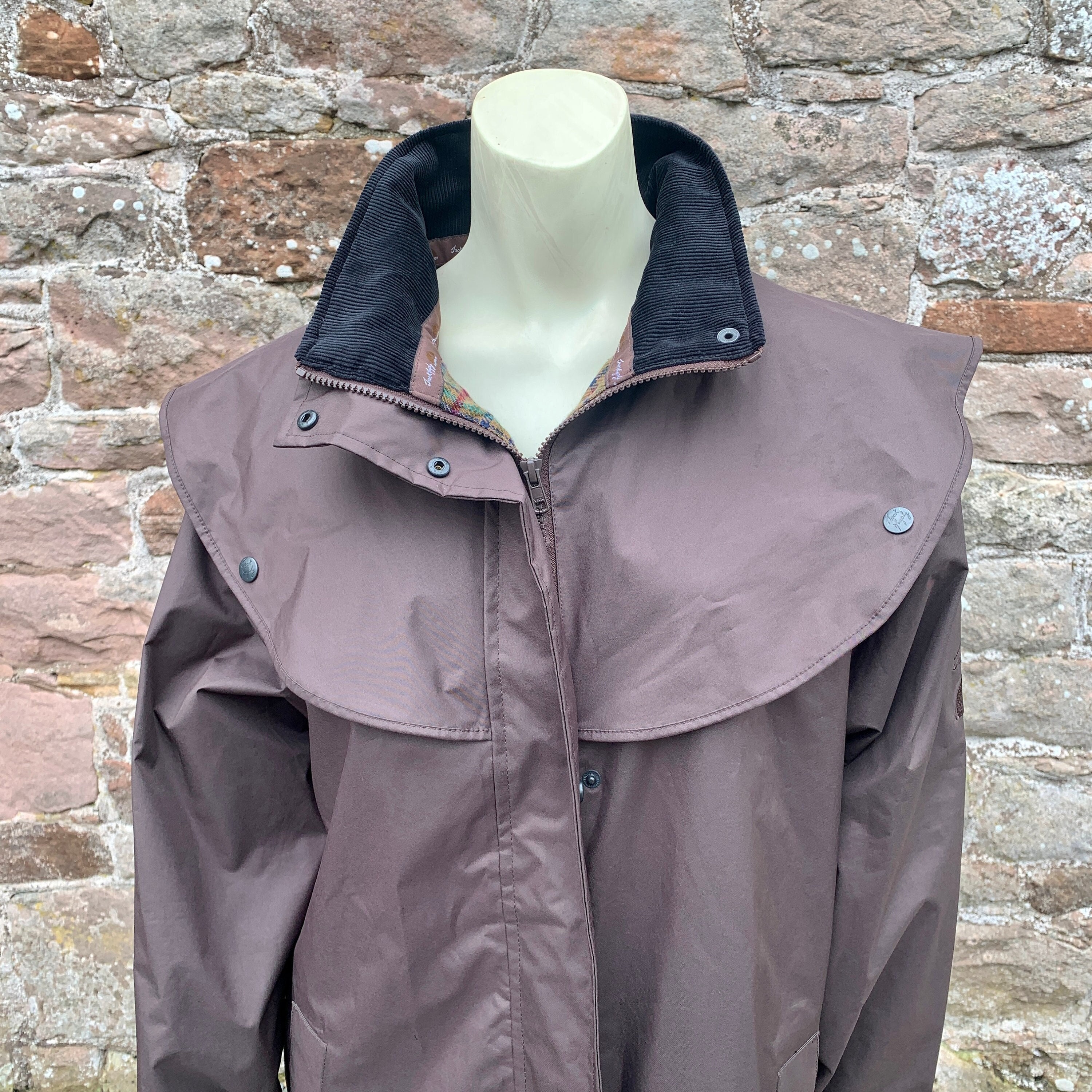 Retro JACK MURPHY ruiterjas Jack Murphy buitenbereik regen