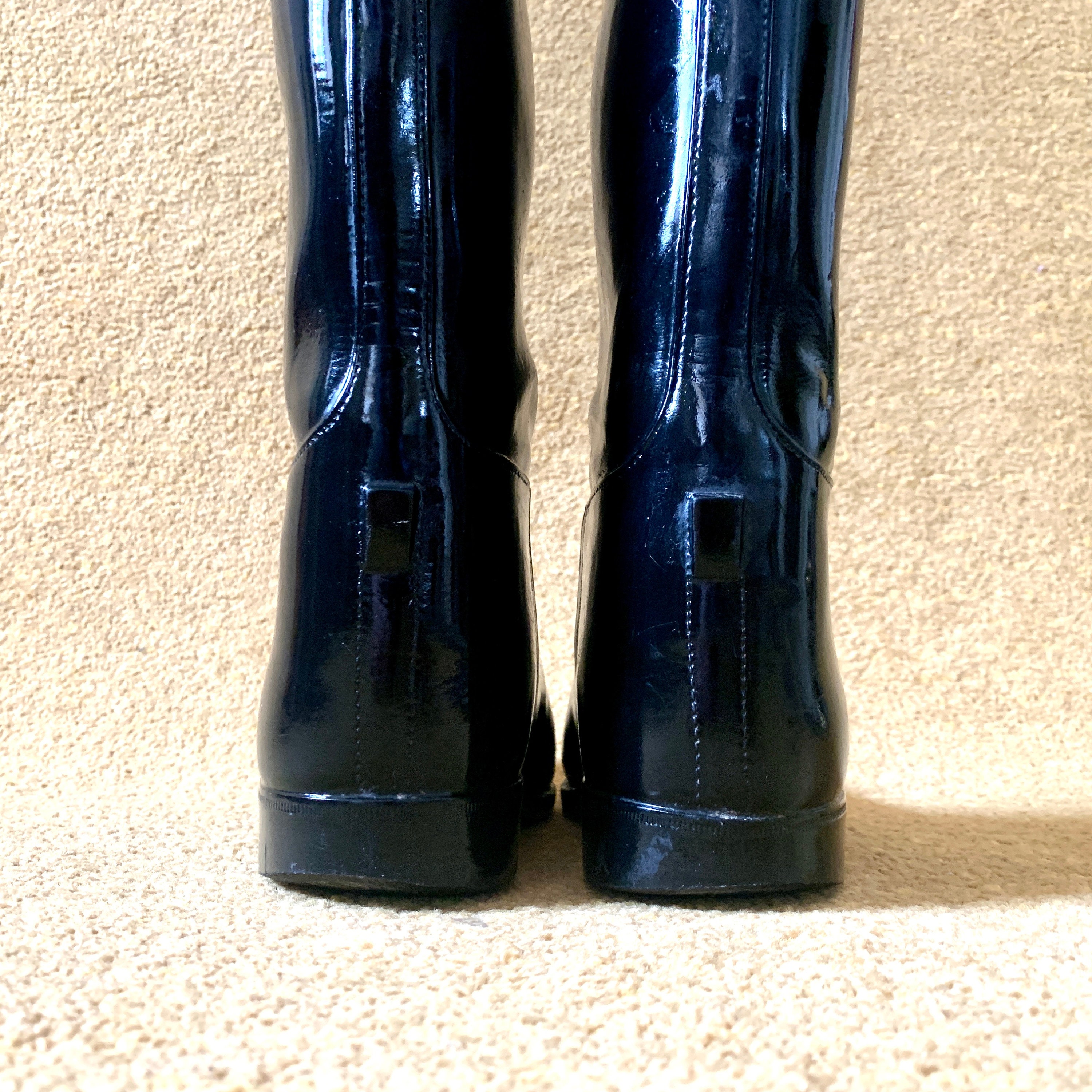 HORSE RIDING Boots & Crop Aigle Coupe Saumur Cree Pour Aigle, Vintage