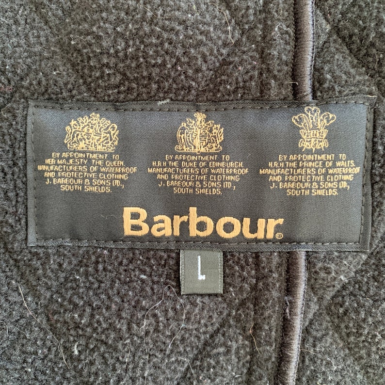 BARBOUR INTERNATIONAL Jacket Child's Large Black - Etsy