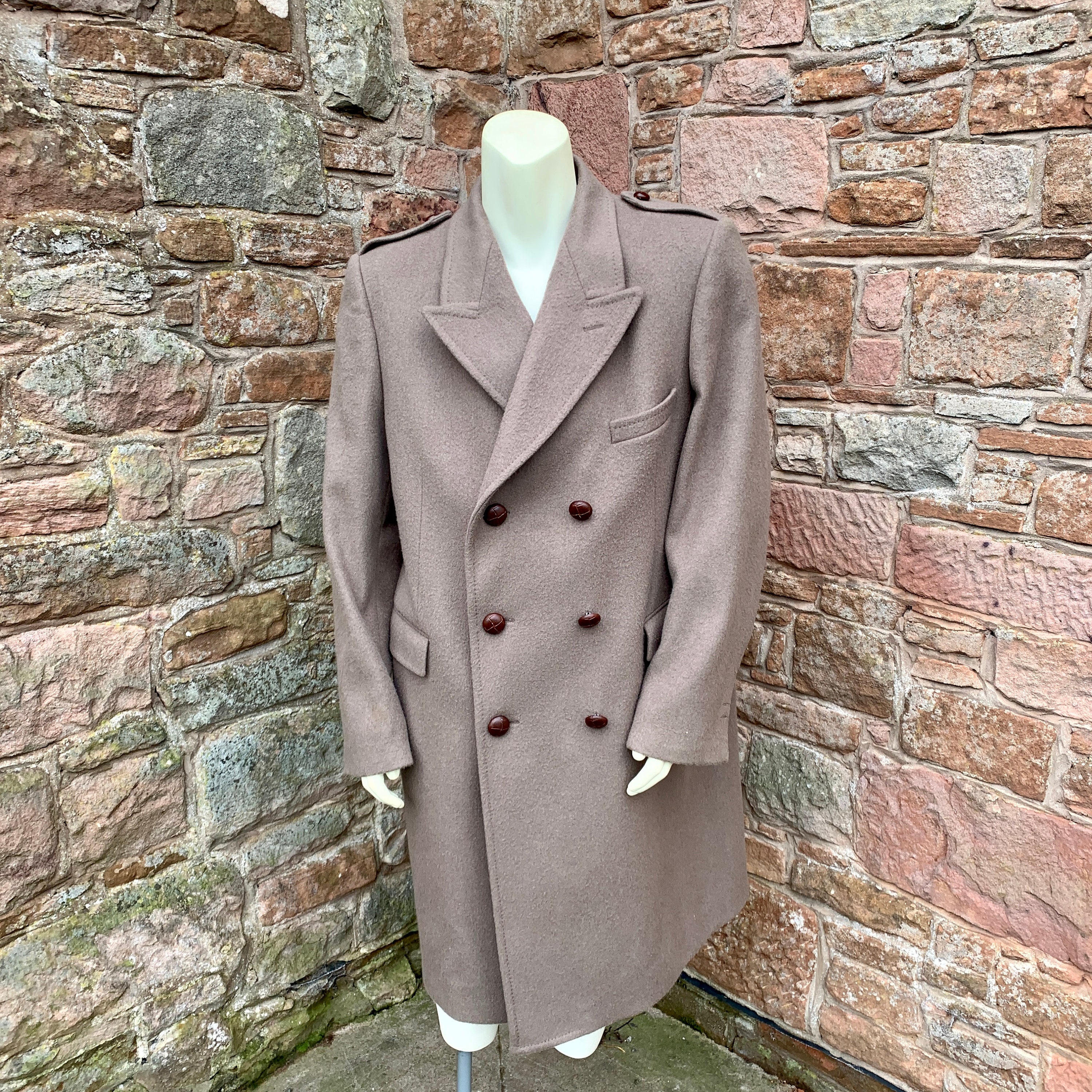 SPECIAL VINTAGE CROMBIE Houndstooth Coat