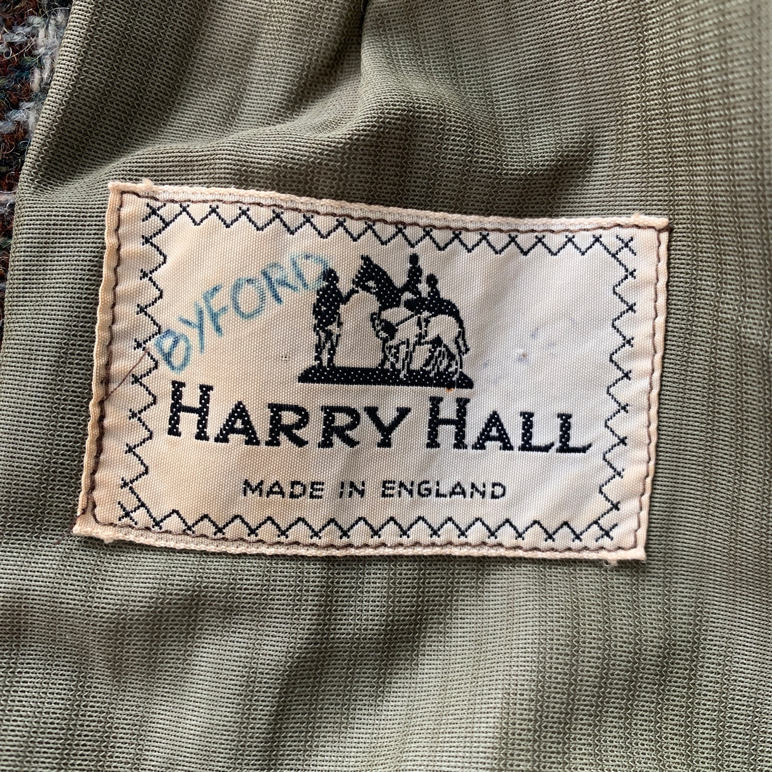 Vintage Harry Hall Ladies Check Tweed Riding or Hacking Jacket | Etsy UK