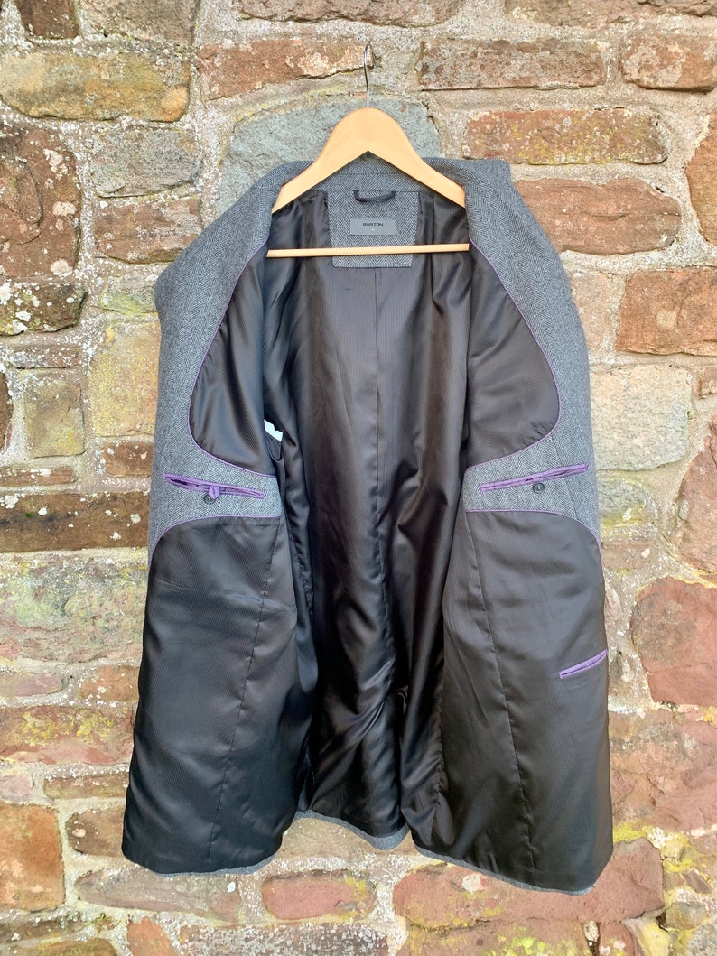 ENGLISH OVERCOAT Stunning Sartorial English Covert or Etsy