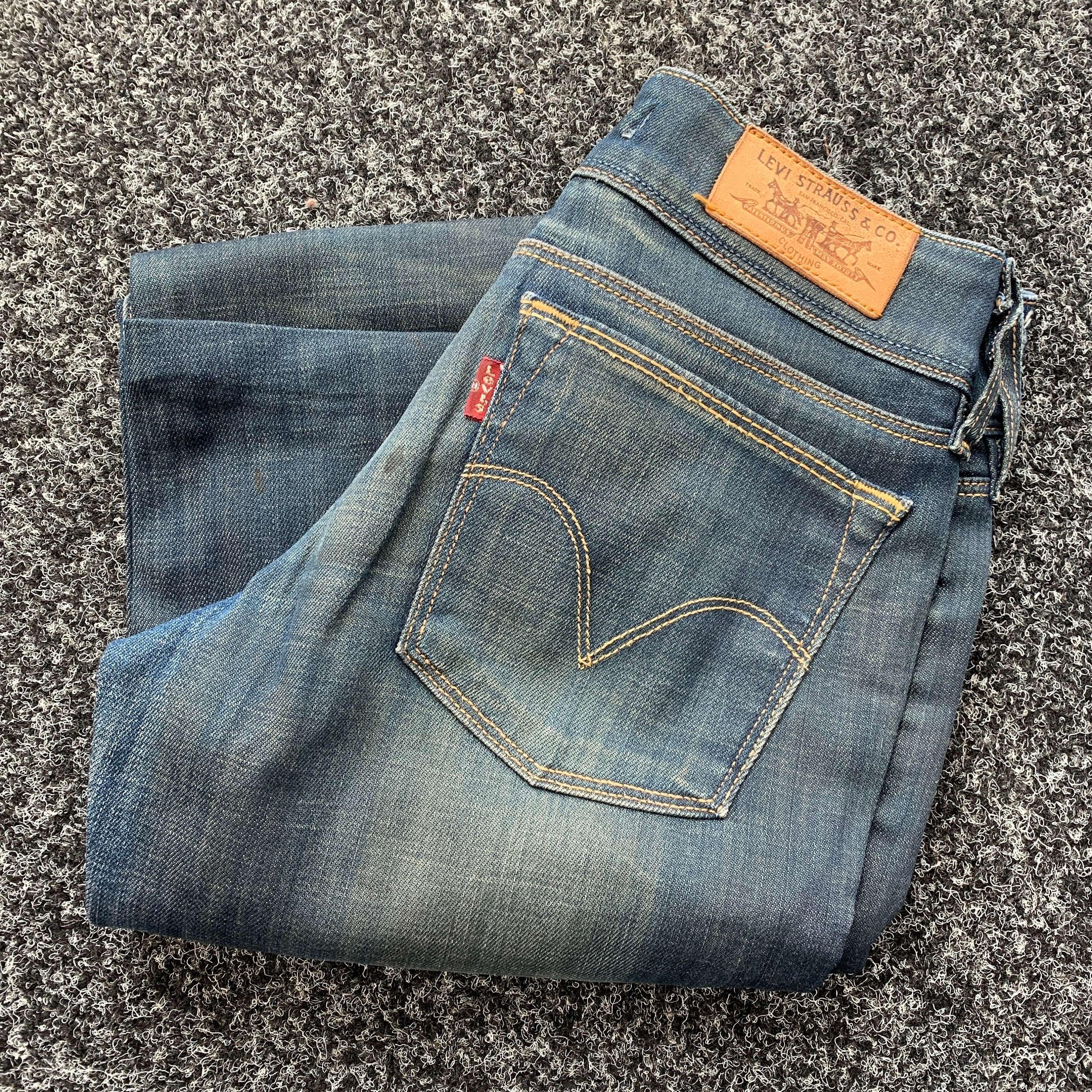 Vintage Denim Jeans. Model 571 Slim Fit Denim - Etsy