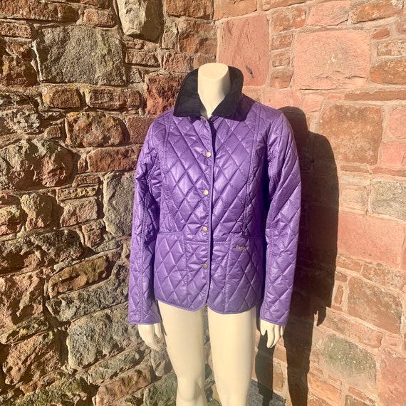 LADIES BARBOUR JACKET / Vintage Country Quilted B… - image 2