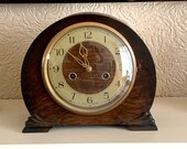 Vintage Antique Early 20th Century Westminster Chiming Mantle Clock