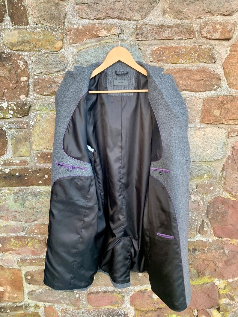 ENGLISH OVERCOAT Stunning Sartorial English Covert or Etsy