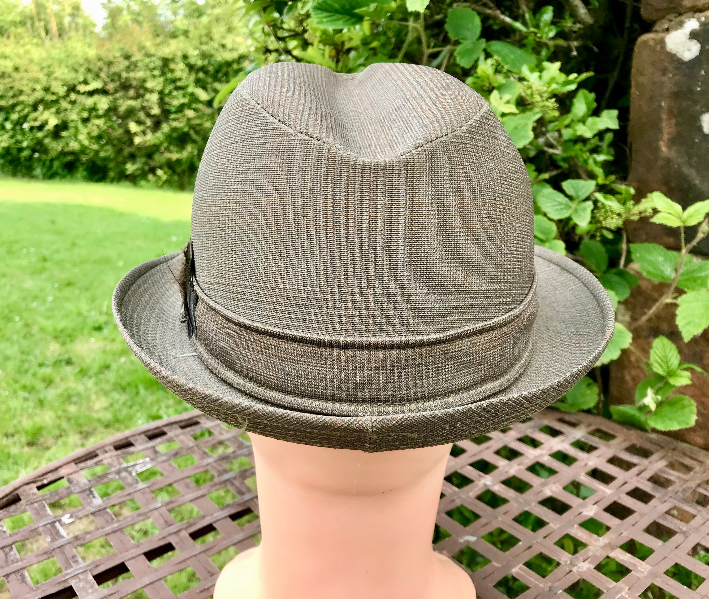 50´s】DUNN & CO. ヴィンテージハット 7 1/8