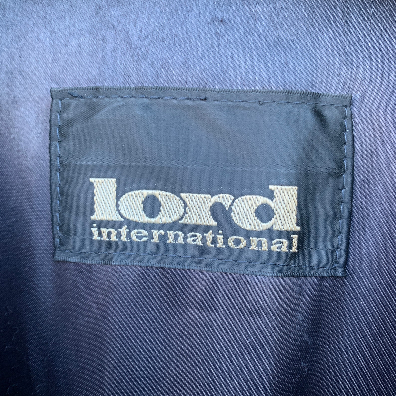 Classic Vintage Lord International Mens Overcoat UK 52 Etsy