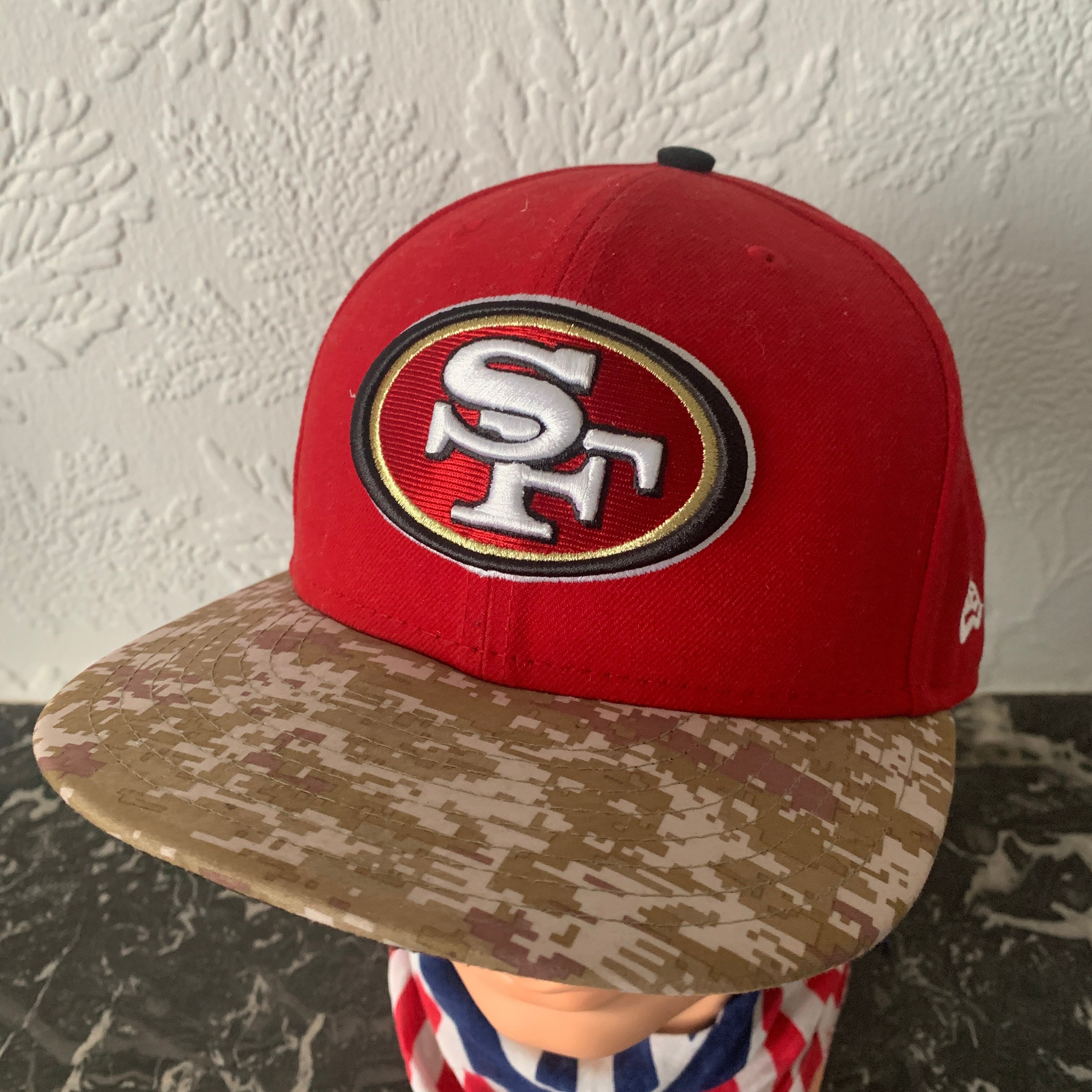 AMERICAN NFL CAP Retro San Francisco 49ers Salute to Service 