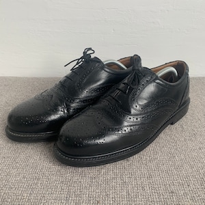RICHARD SIMPSON BROGUES Vintage English Black Dress Brogues  - Made in Britain