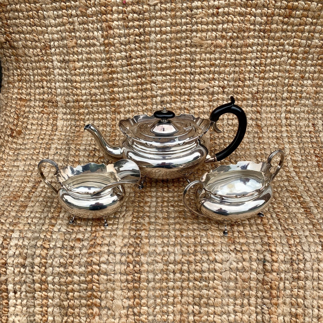 Period English TEA SERVICE Antique Period English Tea Service Including