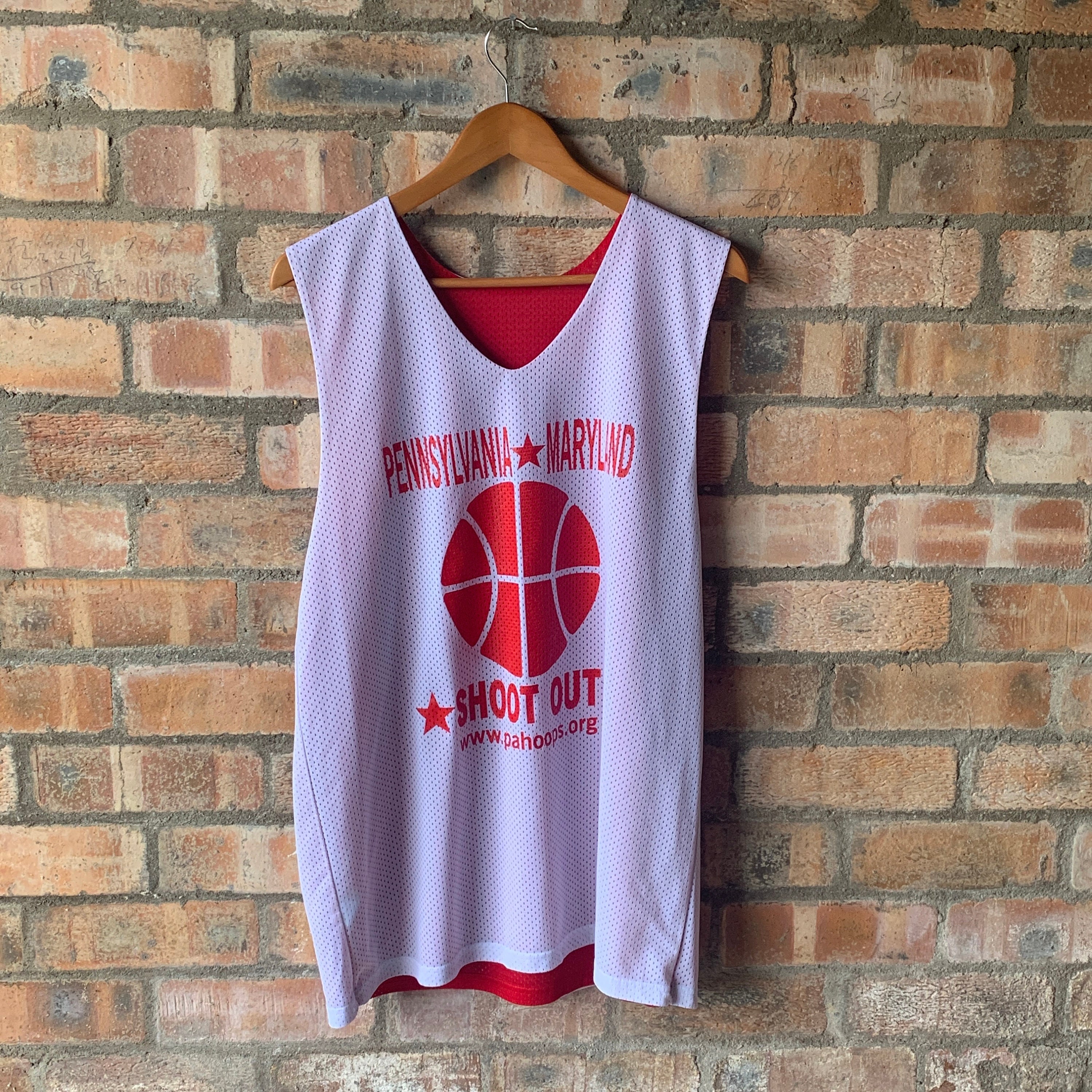 ORIGINAL US Basketball Vest - 1990's Reversible Basketball
