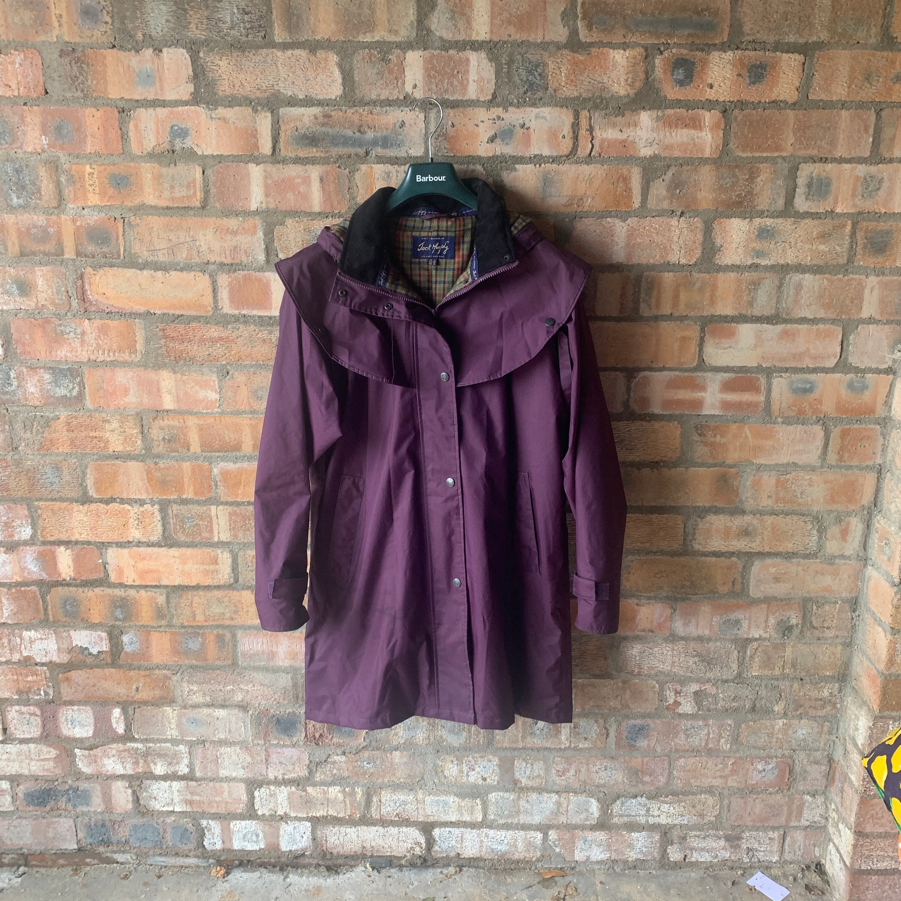 Jack Murphy Coat - Vintage Jack Murphy Full Length Malvern Waterproof Equestrian Style Rain Coat