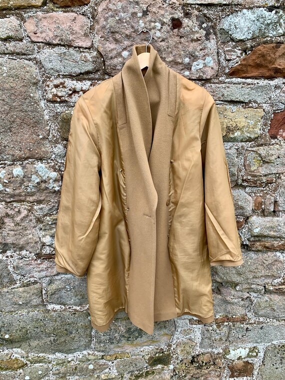 Designer camel coat best sale