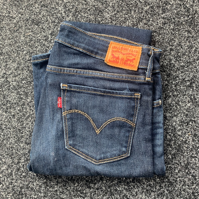 LEVI'S Vintage Preloved Levi's Denim Jeans. Model 711 SKINNY W27 L 32 ...