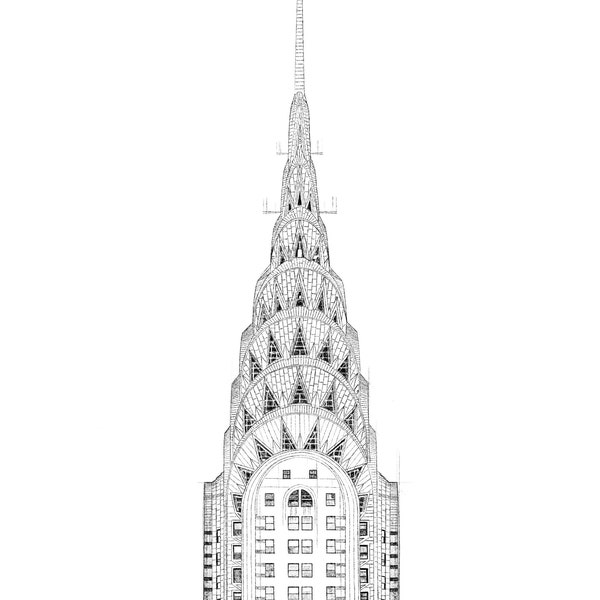 Chrysler Building Etsy Chrysler Building Etsy