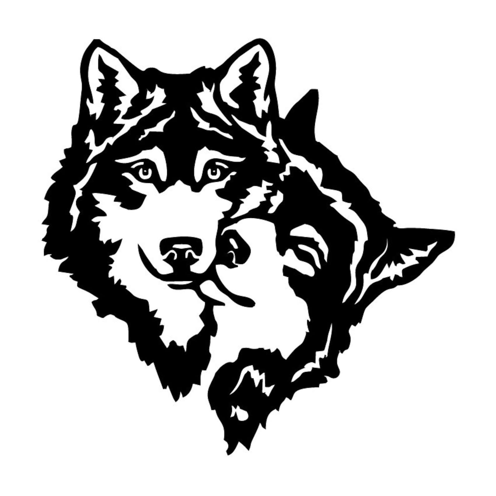 Wall Decal Wolves Wall Decal Wolves Wall Sticker Wolf Pack Etsy