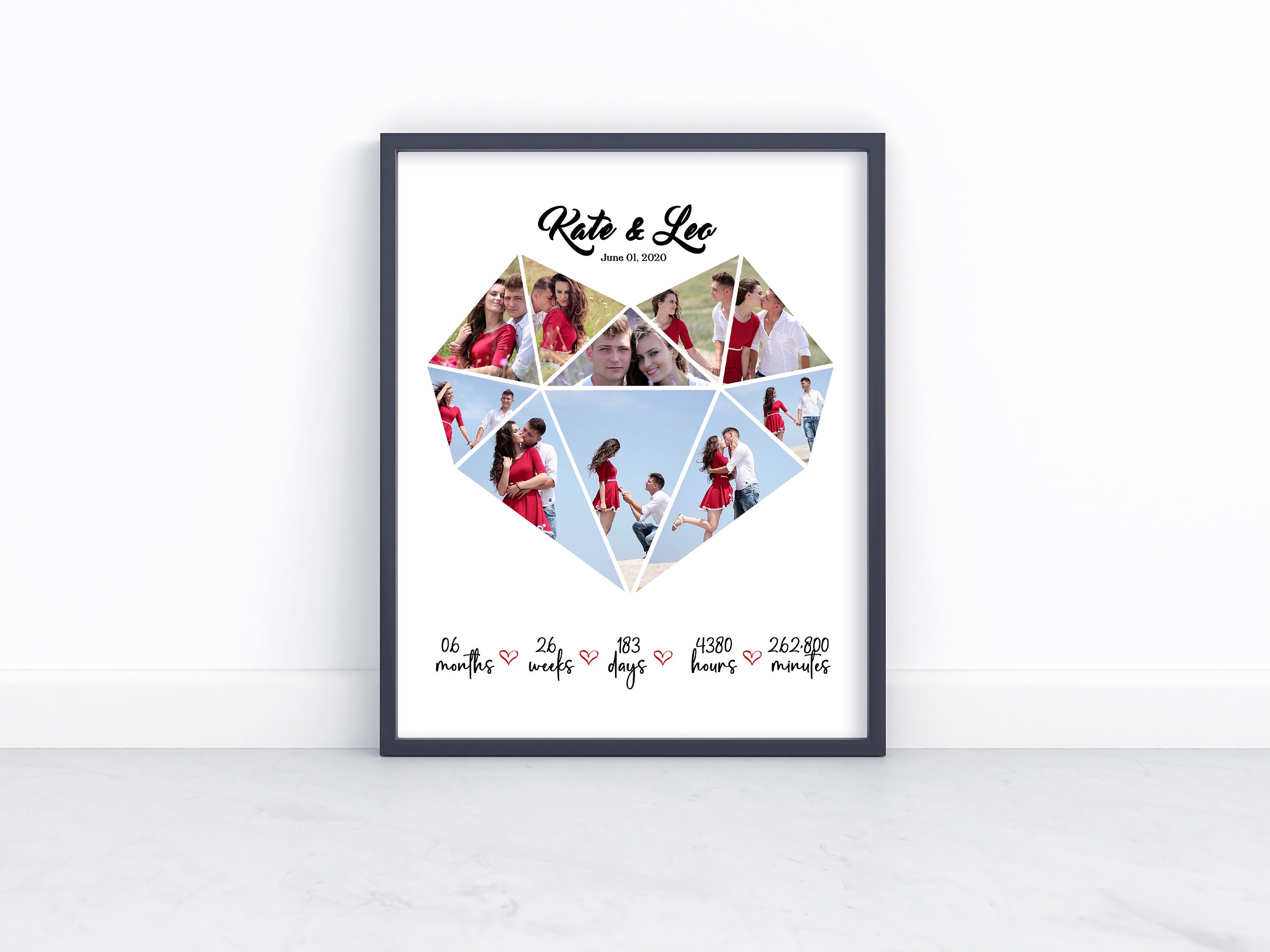 6th Month Anniversary Gift for Boyfriend Personalized 6 - Etsy