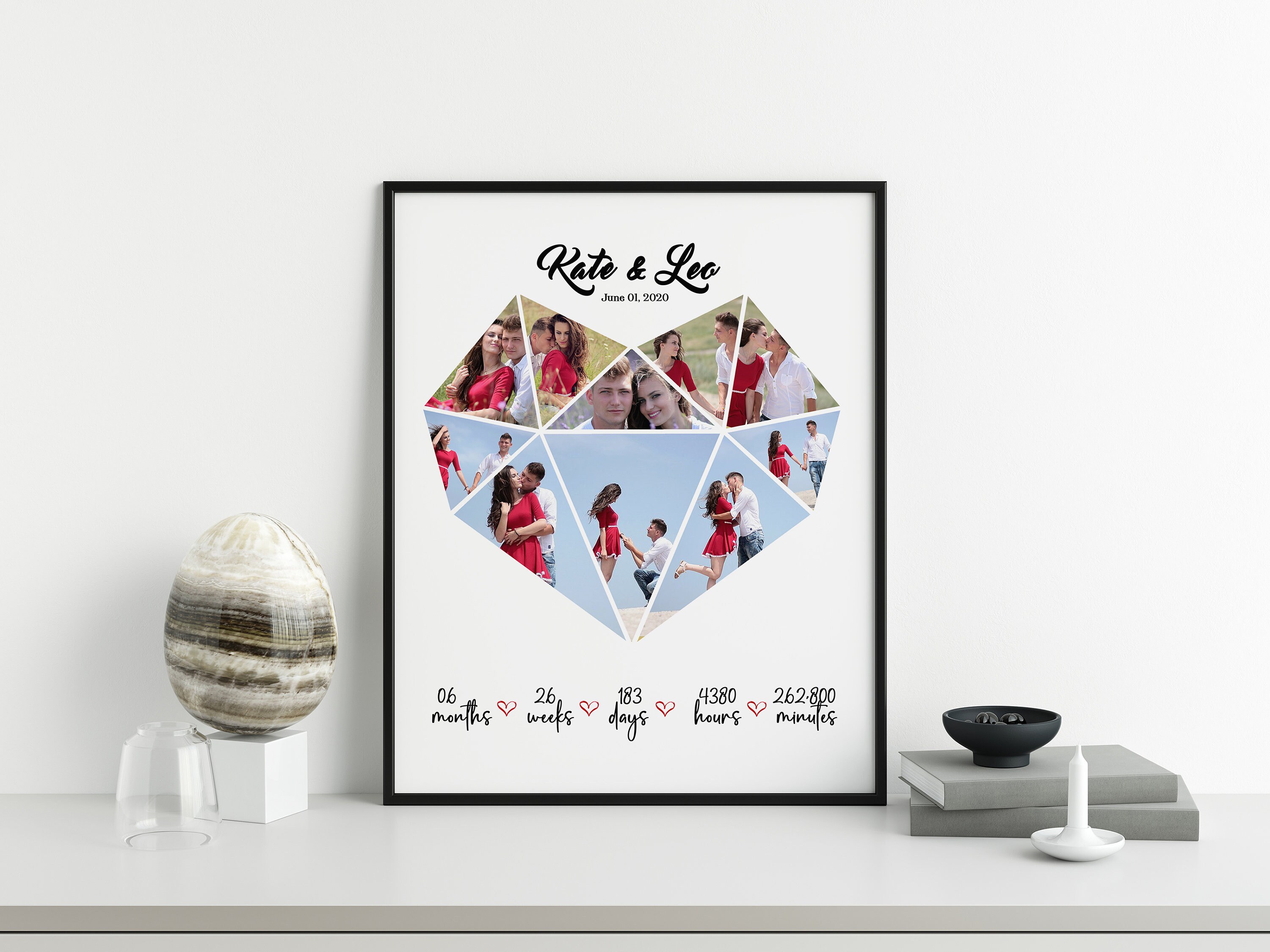 6th Month Anniversary Gift for Boyfriend Personalized 6 - Etsy