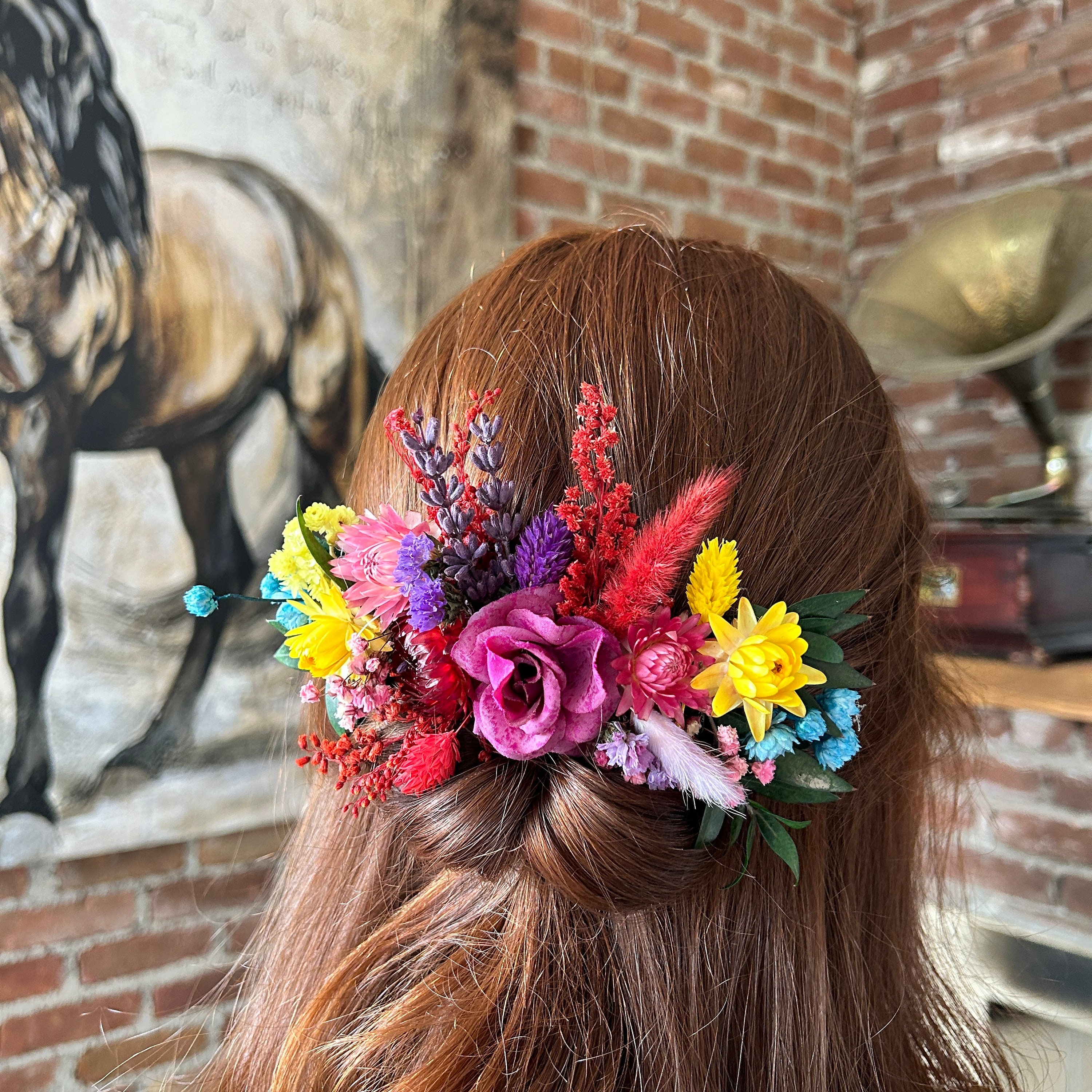 Girl Hair Pin, Handmade Crochet Hair Clip, Toddler Fish Rainbow Lavander  Headband Tie Accessories, Hair Care Style Party Favor Gift for Her 