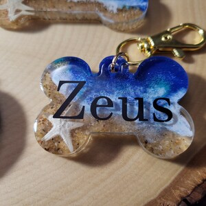 Custom, Beach, Pet , Dog, ID Tag - Etsy