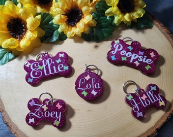 Custom, Personalized, Pet, Dog, ID Tags