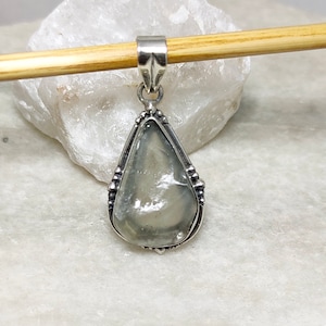 Libyan Desert Glass Pendant, Libyan Desert Glass Necklace, Gold Tektite Jewelry, Authentic Libyan, 925 Silver Pendant, Sale