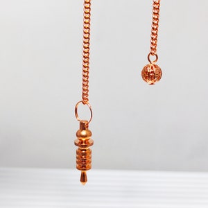 Dowsing Pendulum, Pointed Pendulum, Balancing Pendulum, Pendulum For Divination, Copper Brass Pendulum, Mediation Tools, Christmas Sale