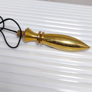 Pendulum, Pendulum For Divination, Copper Brass Pendulum, Dowsing Pendulum, Rikki Pendulum, Mediation Tools, Open Pendulum, Christmas Sale
