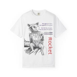 Rocket Raccoon T-shirt: Guardians of the Galaxy Fan Apparel