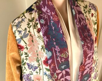 NEW! Baroque Garden Coat Jacket: Floral Tapestry Size 12-14