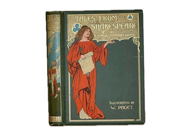 1901 Märchen nach Shakespeare von Charles und Mary Lamb. Herausgegeben von Ernest Nister, London und E. P. Dutton, New York. Wunderschön Illustriert