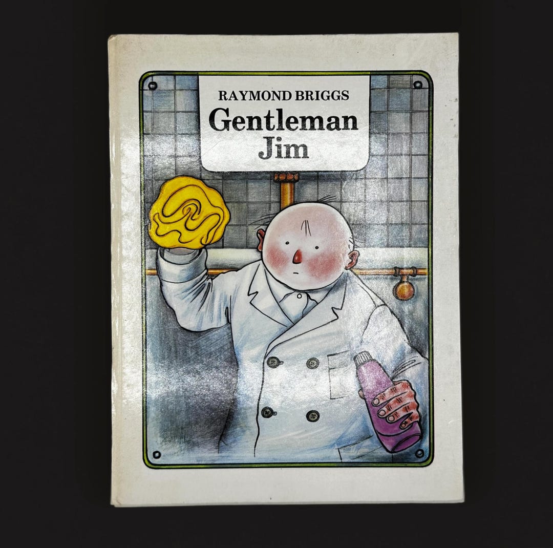 Jim Rigg Book Gentleman Jim by Raymond Briggs. First Edition Published 1980. - Etsy