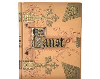 1897 Faust: A Tragedy by Goethe. German Text.