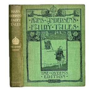 1909 Contes de fées de Hans Christian Andersen. Une nouvelle traduction de l&#39;original danois par H. L. Braekstad. L&#39;édition reine.