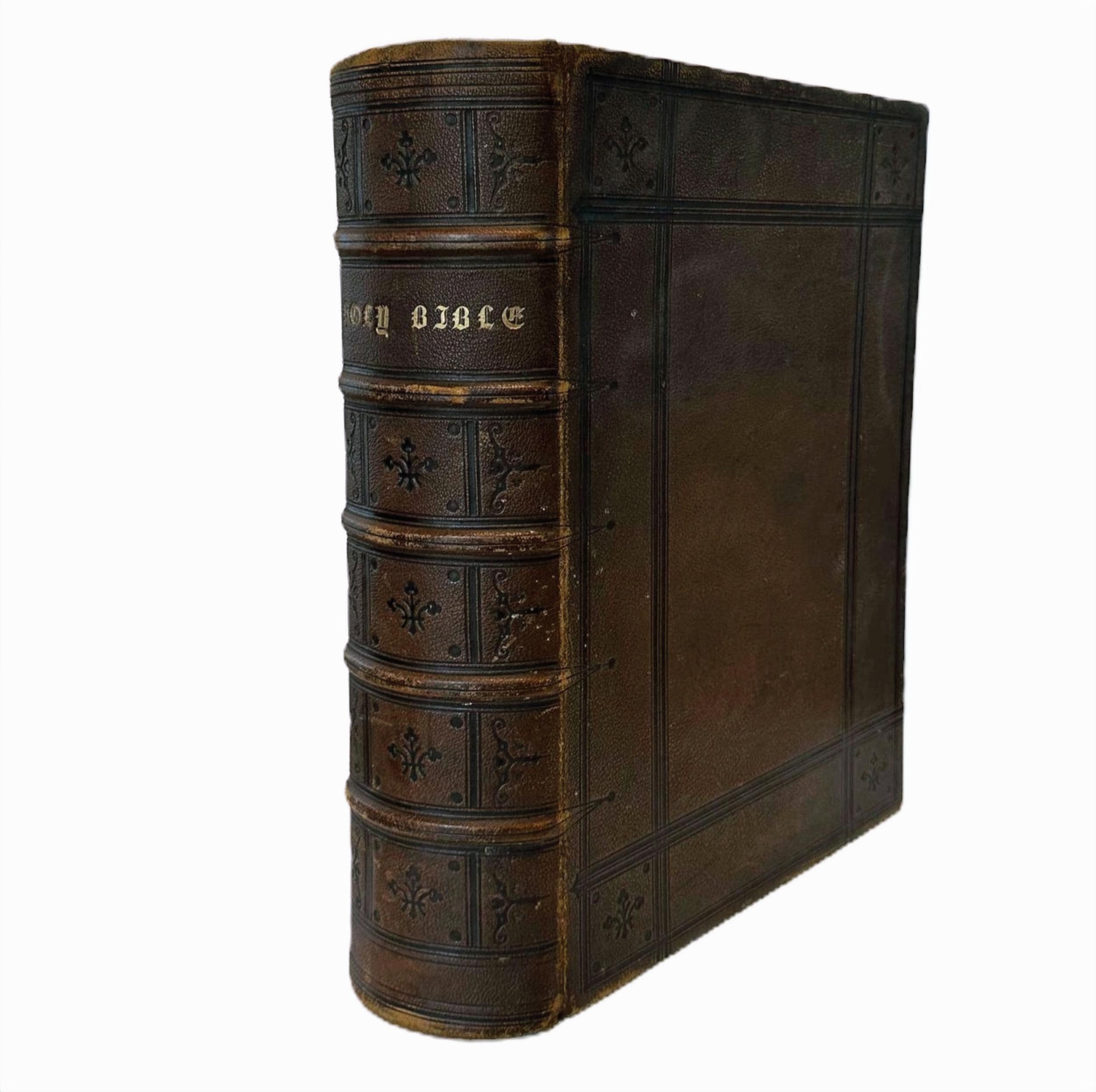 1800 Antique Family Bible - Etsy
