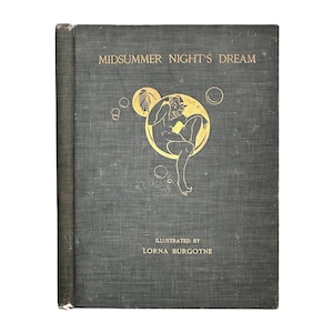 1919 Sommernachtstraum von William Shakespeare. Seltene Edition.