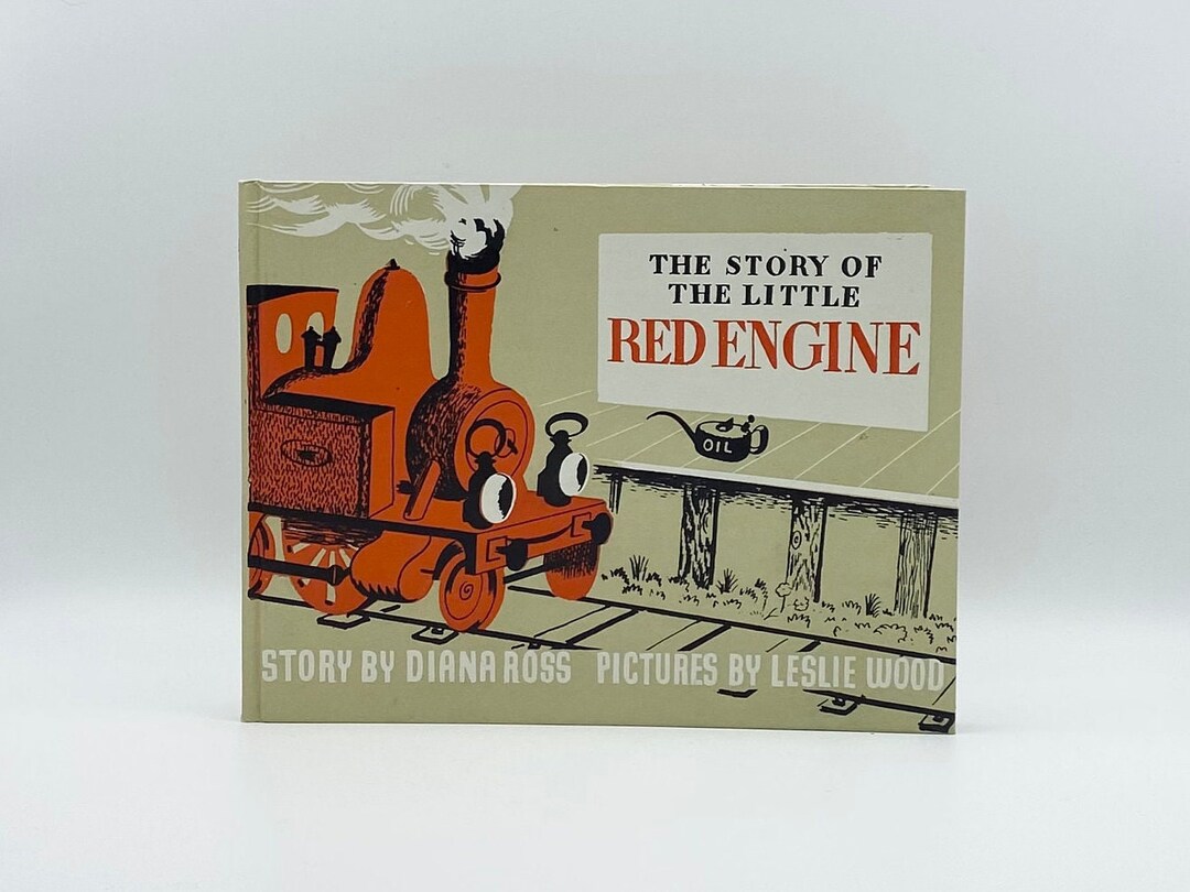 The Story of the Little Red Engine. Story by Diana Ross. - Etsy Finland