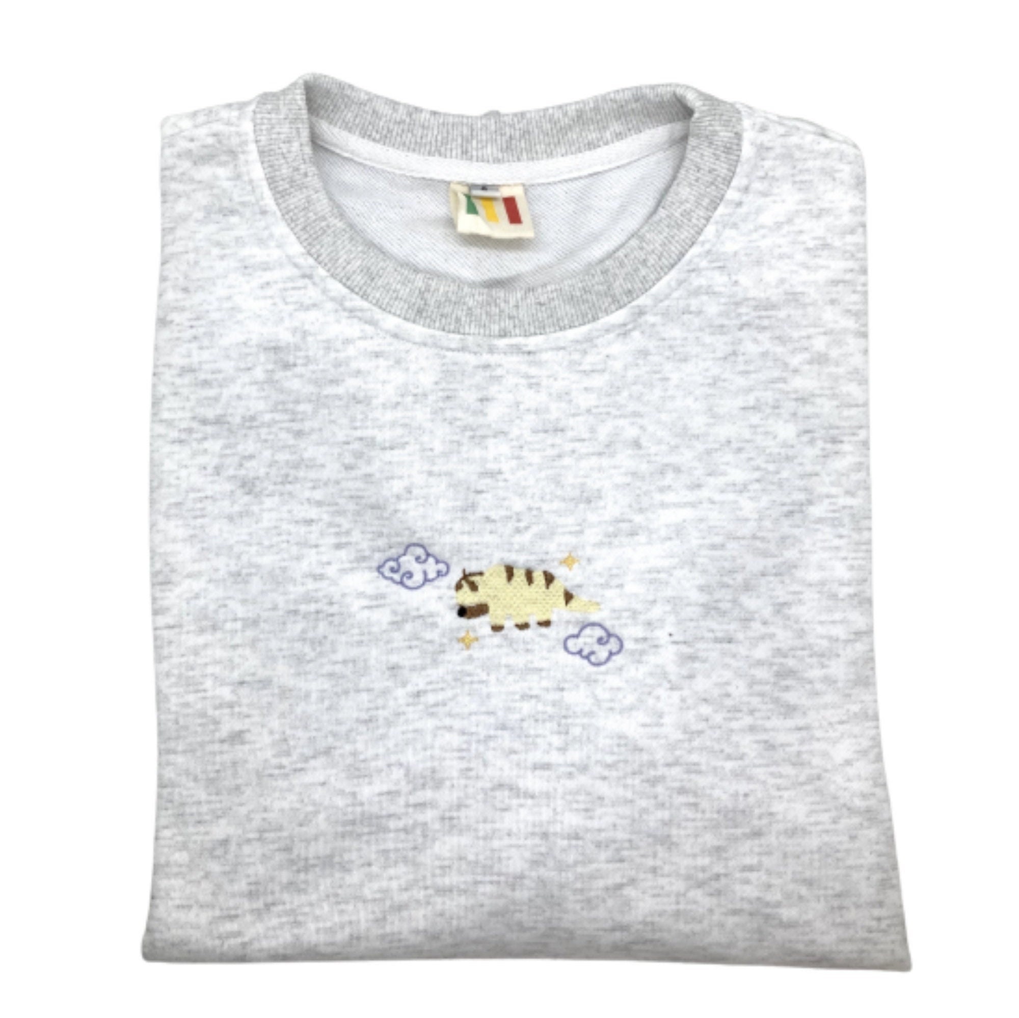 Dreamy Flying Appa Embroidery Sweater 