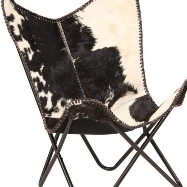 Cowhide Chair Etsy