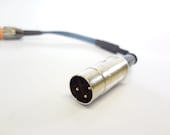 CableArchitecture 3 pin DIN Dual RCA Adapter Cable Vintage German Radio Telefunken Grundig Saba Mono Stereo